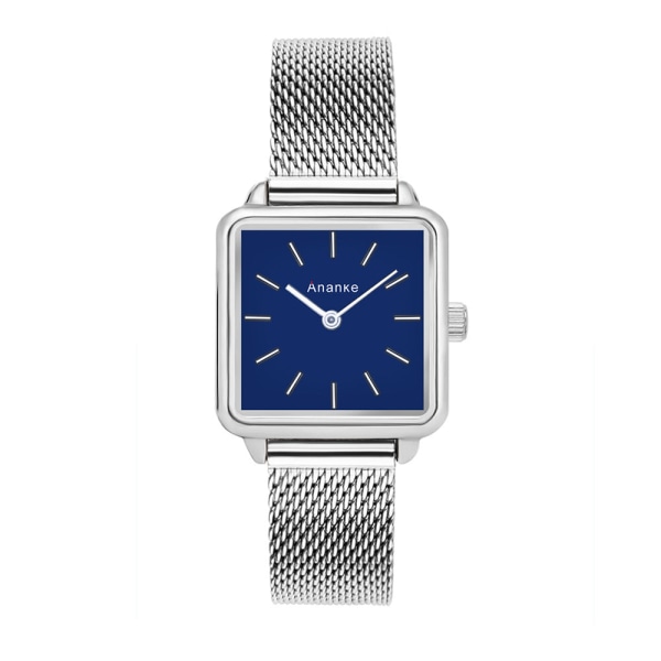 Damklocka Mode Casual Damklocka Japanskt Urverk Läderarmband Vattentät Kvarts Klocka An2502