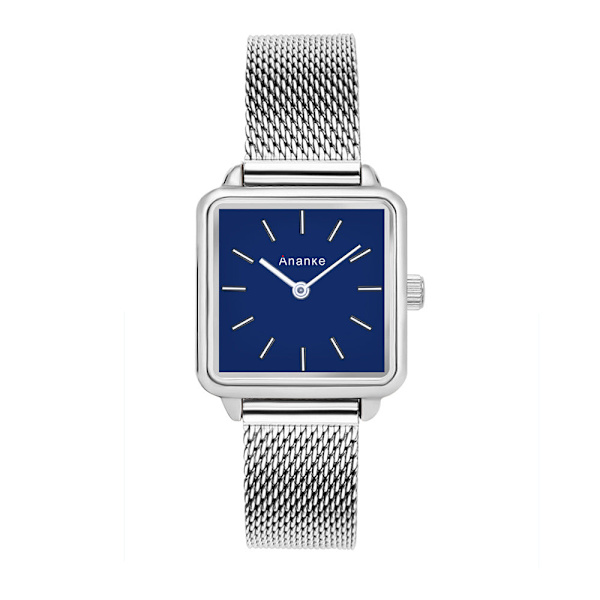Damklocka Mode Casual Damklocka Japanskt Urverk Läderarmband Vattentät Kvarts Klocka An2511