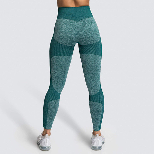 Eurooppalaiset ja amerikkalaiset saumattomat lantiota kohottavat kosteutta siirtävät joogahousut, urheiluvaatteet, fitness-housut, lantiota korostavat trikoot naisille 9154AB pants-coffee S