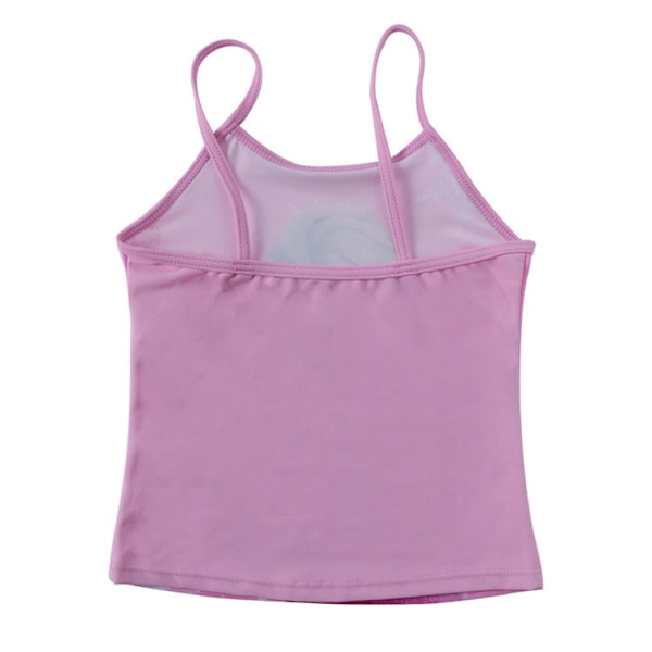 Barnbaddräkt Tecknad Badkläder Pink 140/146（7-8 Year）