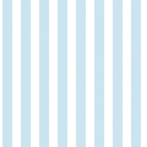 Tiny Tots 2 Regency Stripe Tapet Galerie Lyseblå Sky Blue