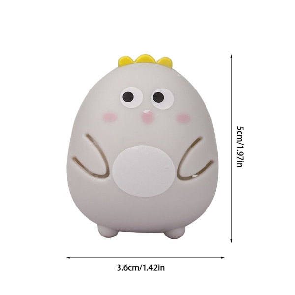 Vinter Bärbar Självuppvärmande Handvärmare Mini Dinosaur Egg Utbytbar Core Handwarmer Behändig Värmande Varm Baby Värmare Barnpresent Pink 3.6*5cm