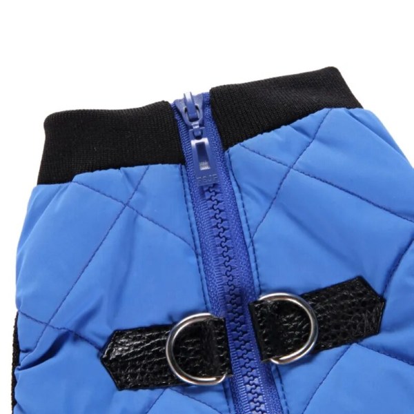 Vinter Husdjurskläder Varm Jacka Kappa Med Dragkedja Hundkläder Fritidskläder För Chihuahua Fransk Bulldog Outfits Orange XS