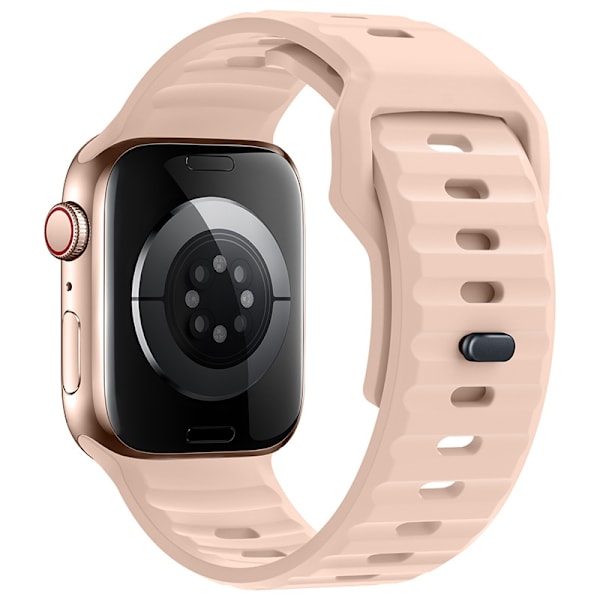 Kellon ranneke Apple Watch iWatch 44/45/46/49mm universaali vaaleanpunainen hiekka väri