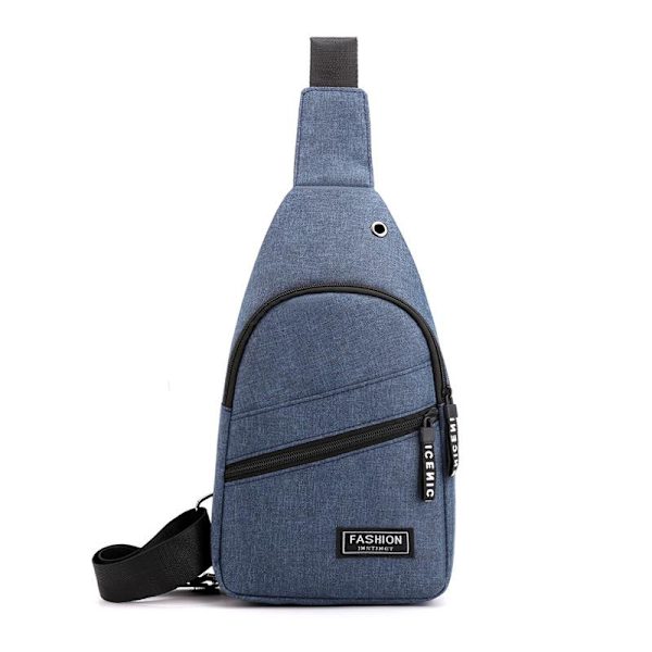 Korkealaatuinen ulkokäyttöön tarkoitettu polyamidi- ja nylon-olkalaukku matkustamiseen tai liiketoimintaan Grey【Model 3】