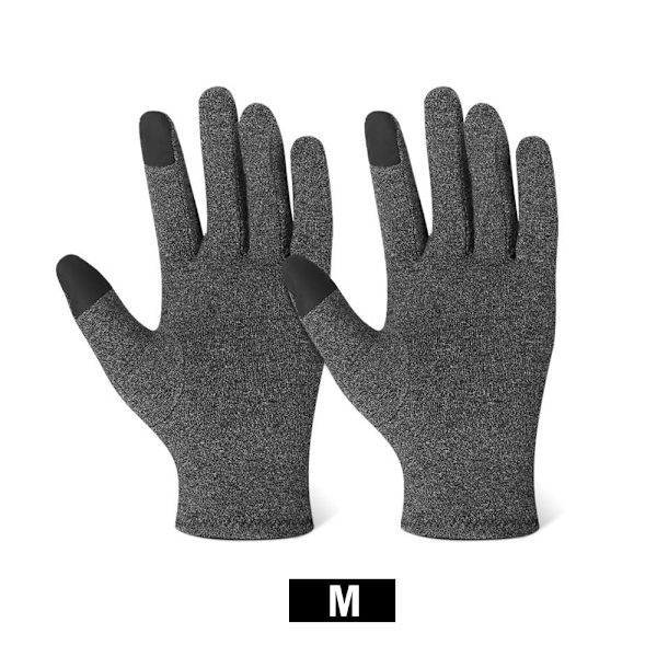 Nya Vinterhandskar Motorcykel Skidhandskar Klätterhandskar Utomhus Cykling Vattentäta Anti-halk Plysch Tjocka Varma Vantar Handskar För Män M-15(18-19.5cm) 19-23cm