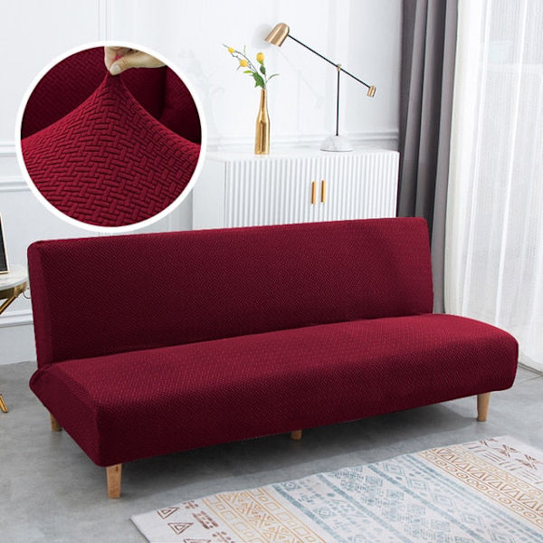Selkänojaton vuodesohvan päällinen Polar fleece ilman käsinojia Painetut päälliset Joustava suojus Taitettava huonekalujen koristelu Penkinpäälliset 5 L Size