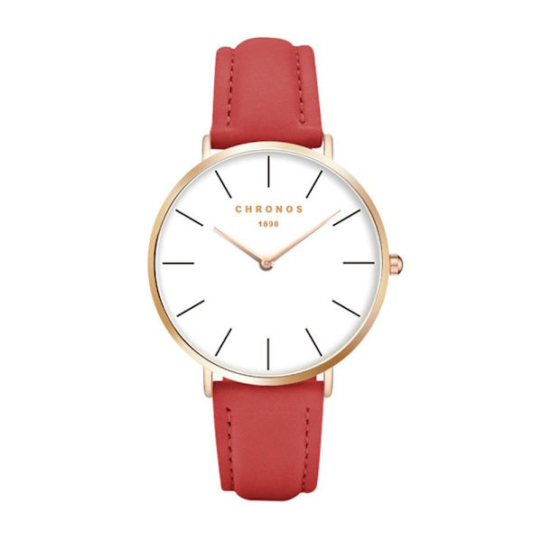 Herreur Koreansk Mode Parur Studenter Quartz Ur CH0235