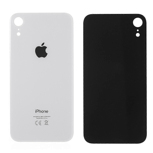 För Apple iPhone XR 6,1 tum Glas Baksida Batterihölje (EU-version, Ej OEM Men Hög Kvalitet) Style D