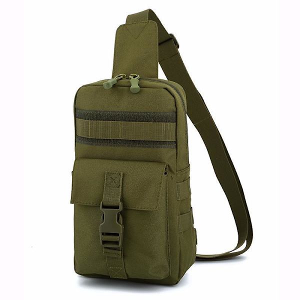 Kestävä urheilullinen olkalaukku kiipeilyyn Army Green