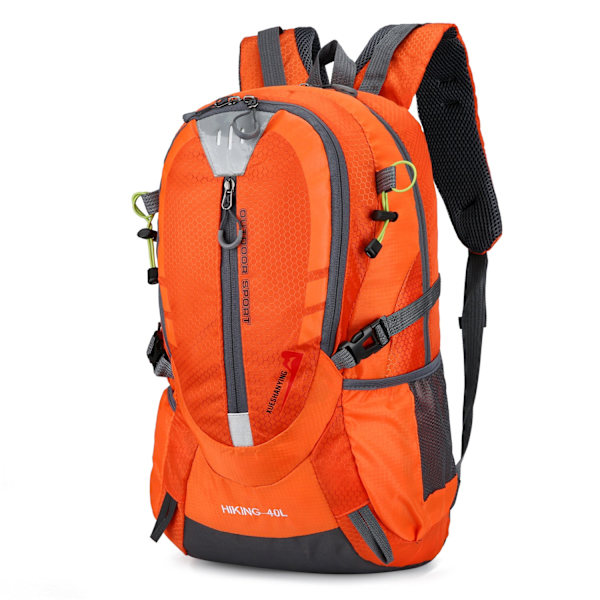 Holdbar Sports Udendørsudstyr Klatring Vandreture Tasker Rygsæk Red 40L