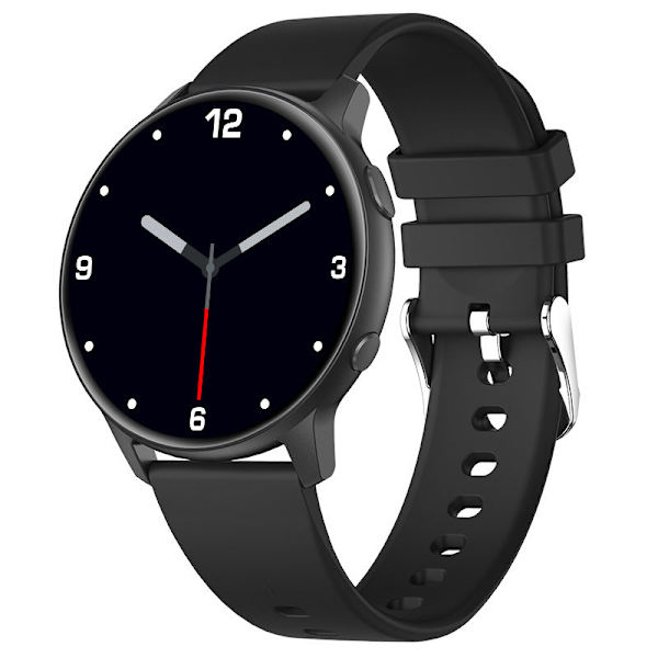 SMS Pulsmätare Blodtryck Sömn Foto Zl02d Klocka Smart Frakt Upgraded MX1 Black