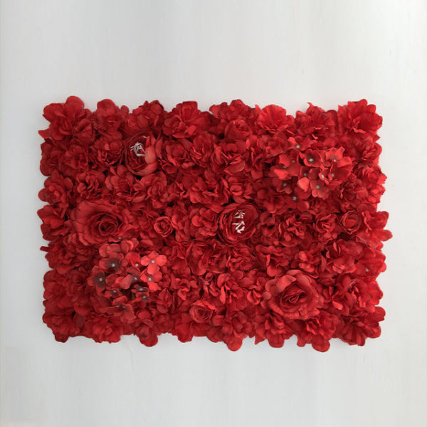 60x40cm Tekokukat DIY Häät Koristelu Kukka Seinäpaneelit Silkki Ruusu Kukka Vaaleanpunainen Romanttinen Häät Tausta Sisustus C