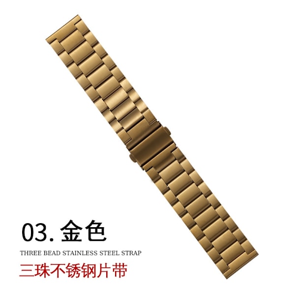Klockarmband för Apple Watch iWatch för 1-9 generationen SE 38-40-41mm s10: 42mm Guld