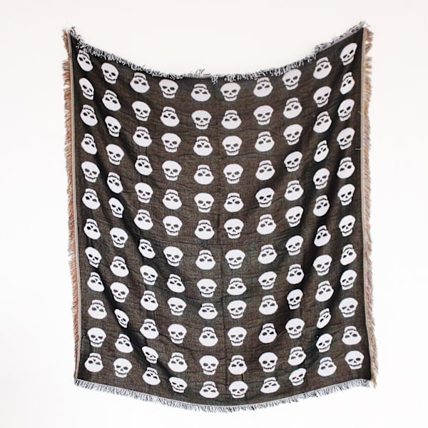 Nordisk Plaider til Seng Sofabetræk Stueindretning Sofaplaid Fritid Sengetæppe Udendørs Camping Picnic Måtte Boho Gobelin XT07-9 130X160cm