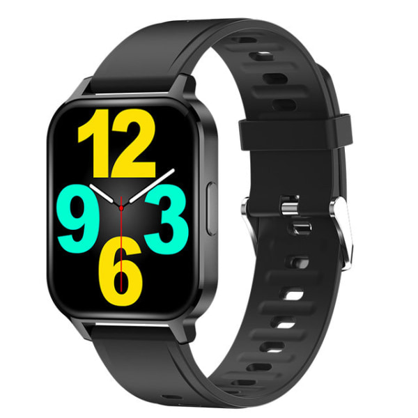 Smartwatch för iPhone 12 Xiaomi Redmi Telefon IP68 Vattentät Män Sport Fitness Tracker Dam Smart Watch Clock fly 5 Metal Blue