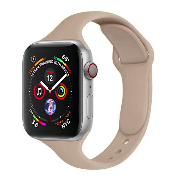 Klockarmband för Apple Watch iWatch 42/44/45/46/49MM Djup Khaki