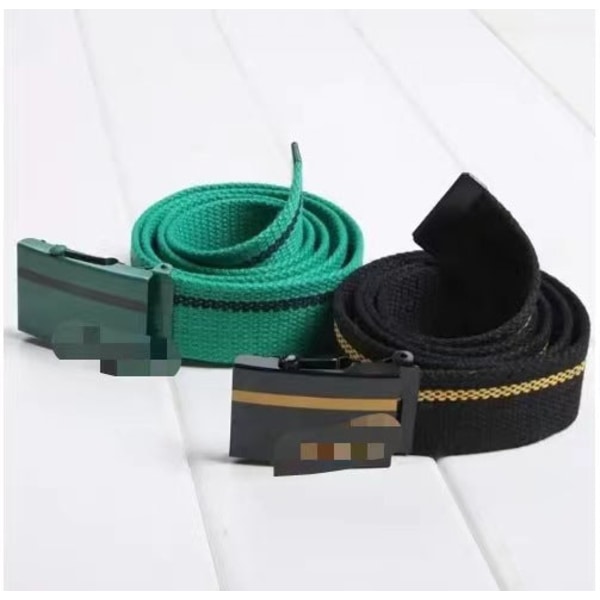 Bälte Pojkar Flickor Kamouflage Kläder Bälte Barn Kamouflage Militär Byxbälte Green 110cm