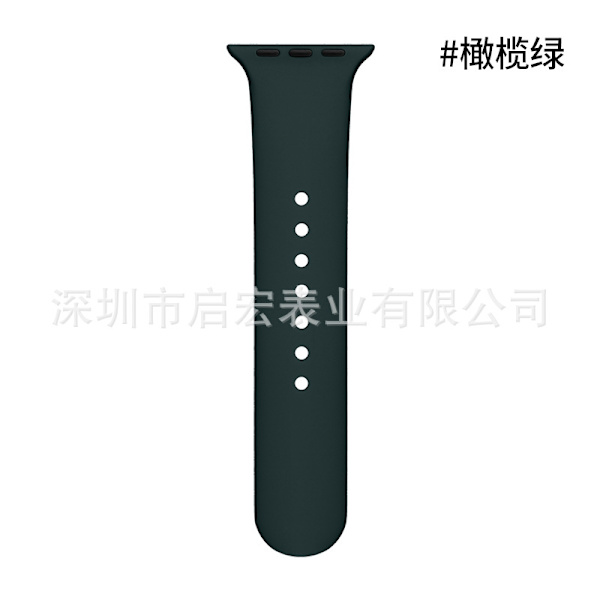 Kellon ranneke Apple Watch iWatch 38/40/41-ML 15 Oliivinvihreä