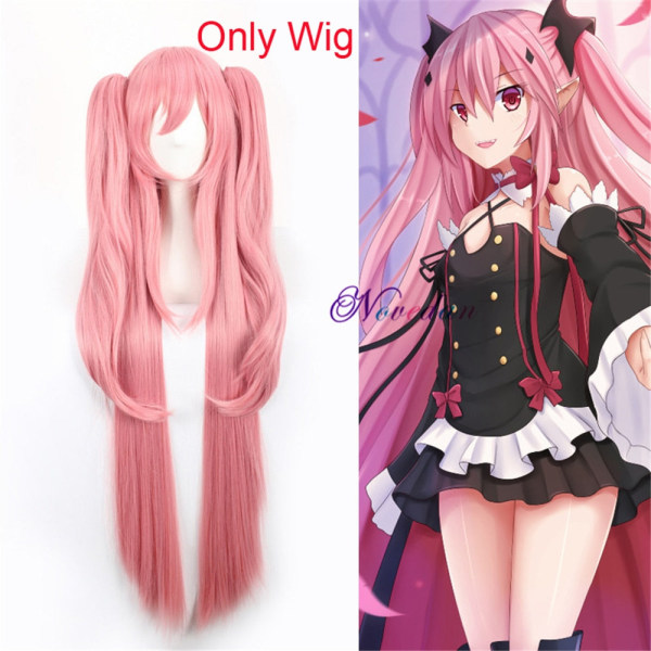 Seraph Of The End Owari no Seraph Krul Tepes Cosplay Kostym Uniform Peruk Cosplay Anime Häxa Vampyr Halloween Kostym för kvinnor Krul Tepes 1 L