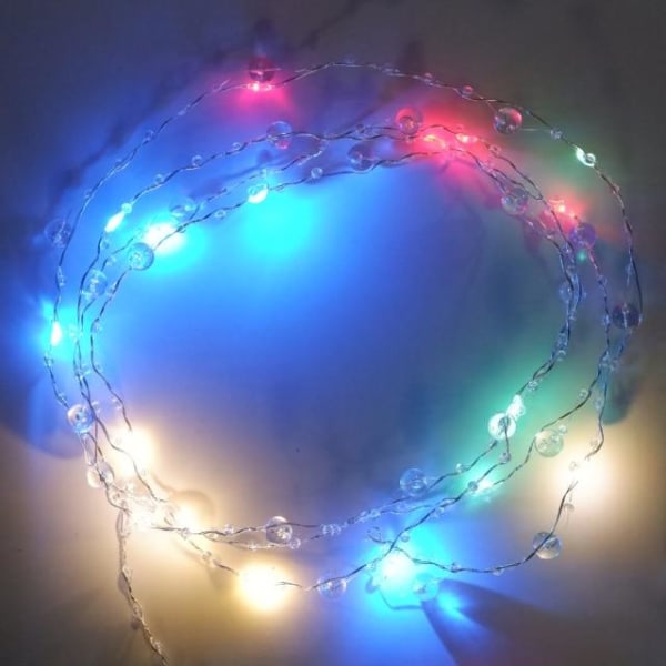 Batteri Perle LED Lys, Perle LED Kobber Lysstreng Eventyrlys, Bryllup Familie Fest LED Lys, Juledekorationslys Default Title