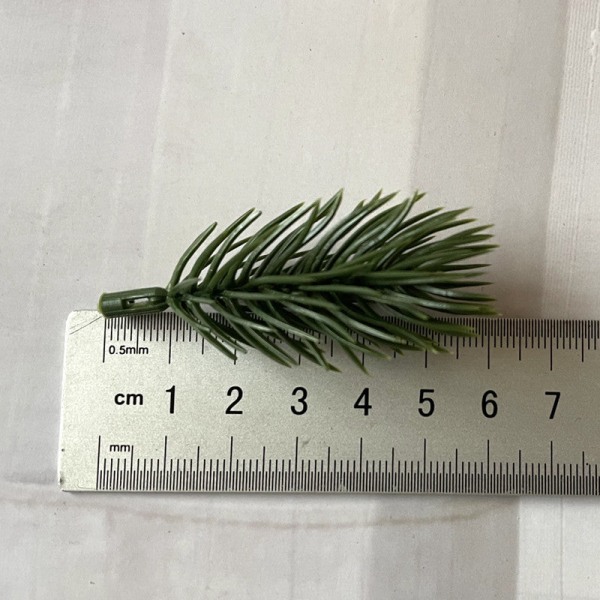 10 st Tallkvistar Konstgjorda Falska Växter Konstgjord Blomgren Juldekoration DIY Tillbehör Bukett Presentförpackning bluish white 10cm