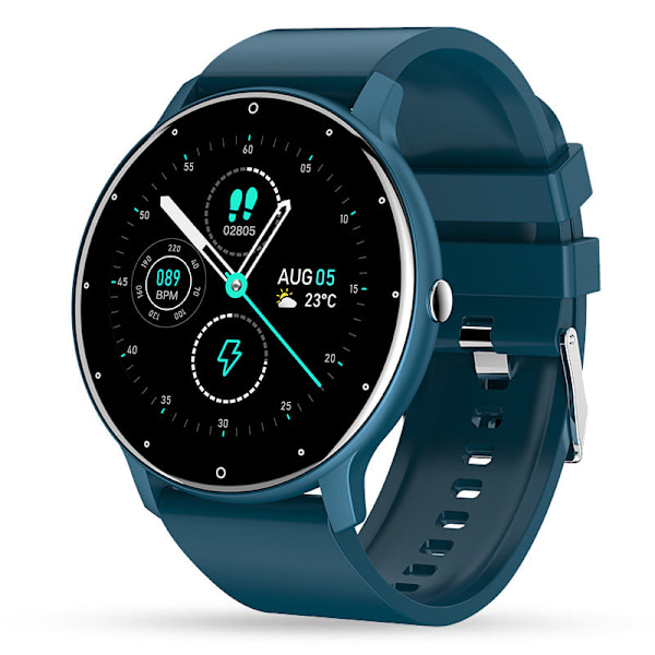 SMS Pulsmätare Blodtryck Sömn Foto Zl02d Klocka Smart Frakt Upgraded MX1 Black
