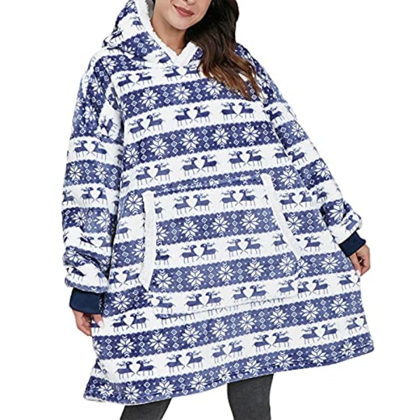 Oversized Hoodie Filt Presenter för Kvinnor UK Vuxna Män Barn Flickor Bärbar Bekväm Fleece Hoodie Morgonrock Som Födelsedagspresenter till Mödrar Vänner Tie Dye Adults