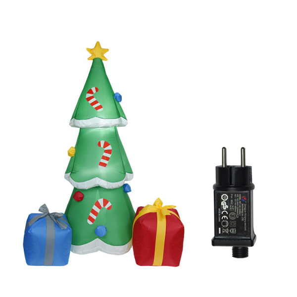 Jule Inflasjonsmodell 1.8 M Juletre LED Lysmodell Gårdsplassdekorasjoner British Standard