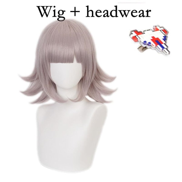 Danganronpa Nanami ChiaKi Cosplay Kostym Högstadieelever Uniform Jacka Kort Kjol Peruk Kostym Halloween Kostymer style1 M