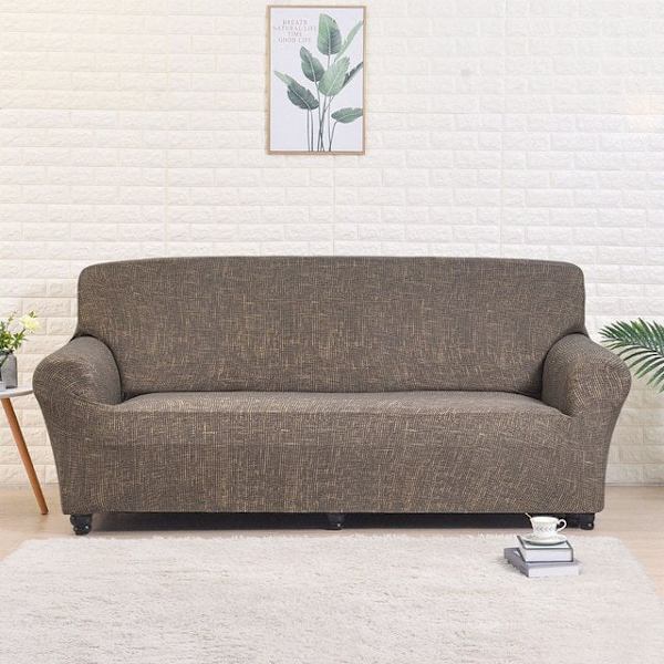 Geometriskt Elastiskt Sofföverdrag för Vardagsrum Modernt Sektionshörnsoffa Överdrag Soffskydd Stolsöverdrag 1/2/3/4 Sits 6 1-seater 90-140cm