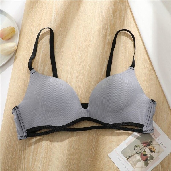 FINETOO Sømløse Dame BH'er Sexet Push Up BH Dame BH'er Undertøj Lingeri til Kvinder Sport Nattøj BH 32-38 Bralette Blue 36A/B