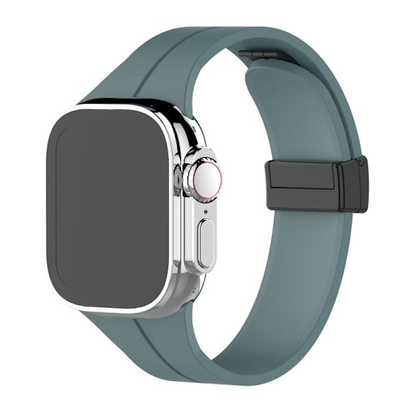 Klockarmband för Apple Watch iWatch för S10-46mm 42/44/45/49mm barrträdsgrön