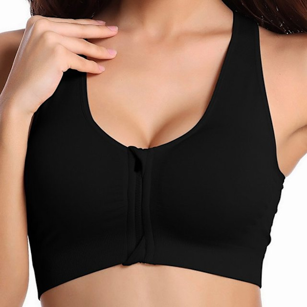 Jooga Urheiluliivit Hengittävät Langattomat Pehmustetut Push Up -urheilutoppi wte 4XL
