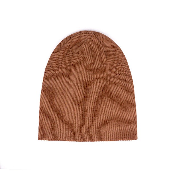 Blandet Åndbar Strikket Hue Toque Trendy Mænd og Kvinder Efterår Vinter Nattehue Hovedhåndklæde Red M（56-58cm）