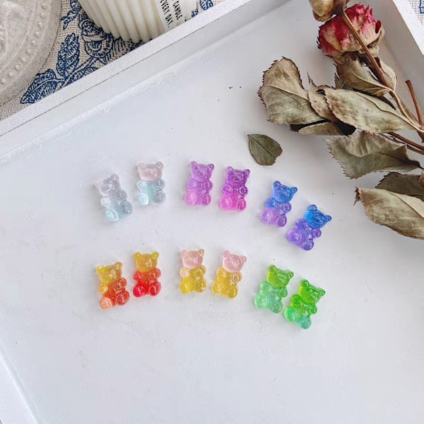 Karhu jääkaappimagneetti liitutaulu ja valkotaulutarrat valokuva viestitaulut kodin sisustus 10pcs mix3