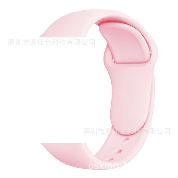 Kellon ranneke Apple Watch iWatch 38/40/41/42 S10 M/L Tyttömäinen Pinkki