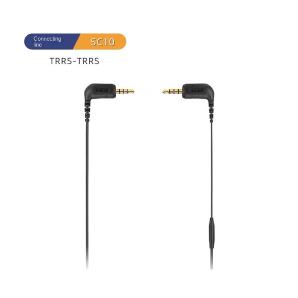 Lämplig för Rod Wireless Go Andra Generationens Mikrofonmunstycke till SC2 Mikrofon SLR Kamera Rode Adapterkabel [SC11] one-to-two connecting line