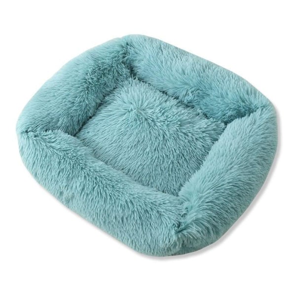 Mjuk Lång Plysch Hundsäng Vinter Kattsäng Chihuahua Yorkie Valpkudde Liten Hundsäng Varma Husdjurssoffor För Hundar Katter Khaki M