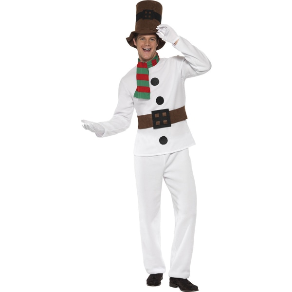 Julpar Kläder Snögubbe Kläder Julkläder Cosplay Jultomte Kläder Vuxen Julkläder Performance Wear Men's clothing Average size