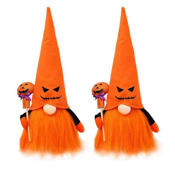 Hattu irvistys Vanha mies Hehkuva Rudolph Pehmolelu Kääpiönukke Halloween Lahja Lapsi Poika Tyttö Joulunukke Kodin Sisustus Makuuhuone Black 2pcs
