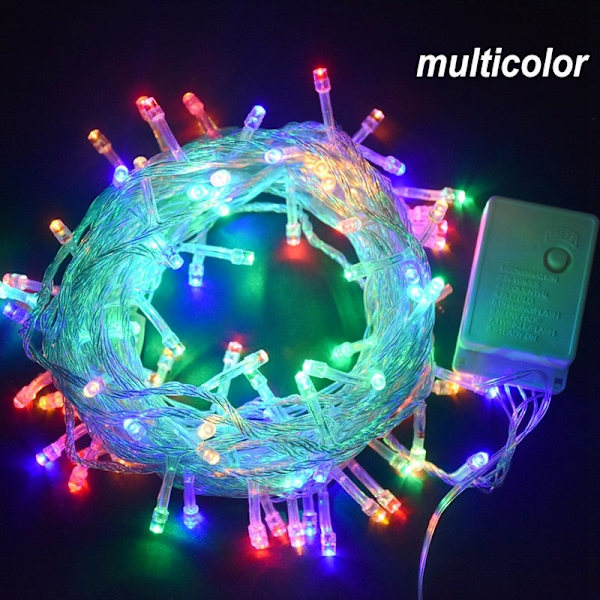 6m Julehage LED Julelys Utendørs Dekor Eventyr Lyslenke Dekorasjon for Bar Fest Bryllup Nyttår Garland Hjem warm white