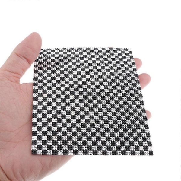 2x 1/12 Dockskåp Tapet Mosaik Golvbeläggning Miniatyr ()