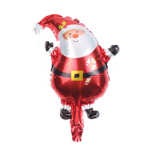 Mini Julgran Jul Snögubbe Ballong Julgransarrangemang Ballong Mini Jul Aluminiumfilm Ballong Christmas New snowman