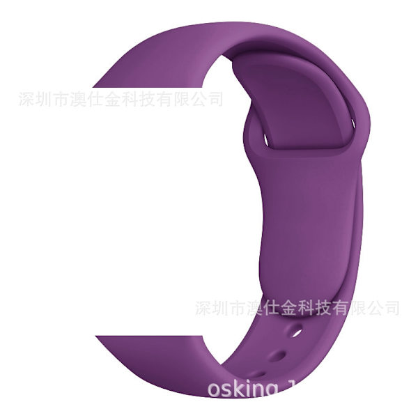 Kellon ranneke Apple Watch iWatch 42/44/45/46/49mm M/L Syvän Violetti