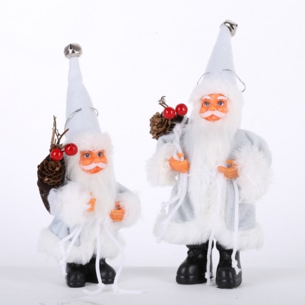 Julgransprydnader Jultomten Doll Leksaksdekoration Utsökt för hem Xmas Gott nytt år Present till jul A M