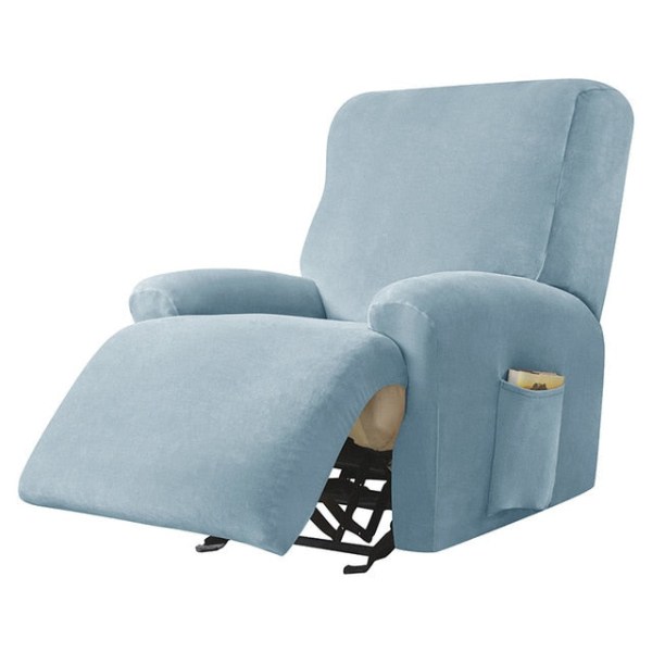 Fåtöljöverdrag Delad Design Stretch Lazy Boy Fåtöljöverdrag Vilstol Enkel Sofföverdrag Armstödsöverdrag A8 Recliner cover
