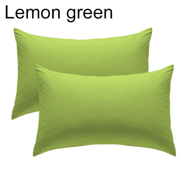 50x70cm 2 stk. Mykt ensfarget putetrekk putevar hjem sofa stol dekor hjemmedekorasjon Teal