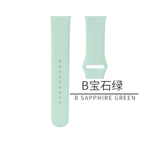 Urrem til Apple Watch iWatch Gældende: 1-9 generation SE 38/40/41 standard 30B safirgrøn
