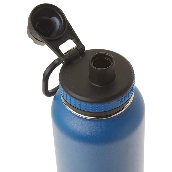 Isolerad sport termosflaska stor kapacitet rostfritt stål vattenflaska resekopp Dubbelvägg vakuumflaska thermal mugg 800ml Silver